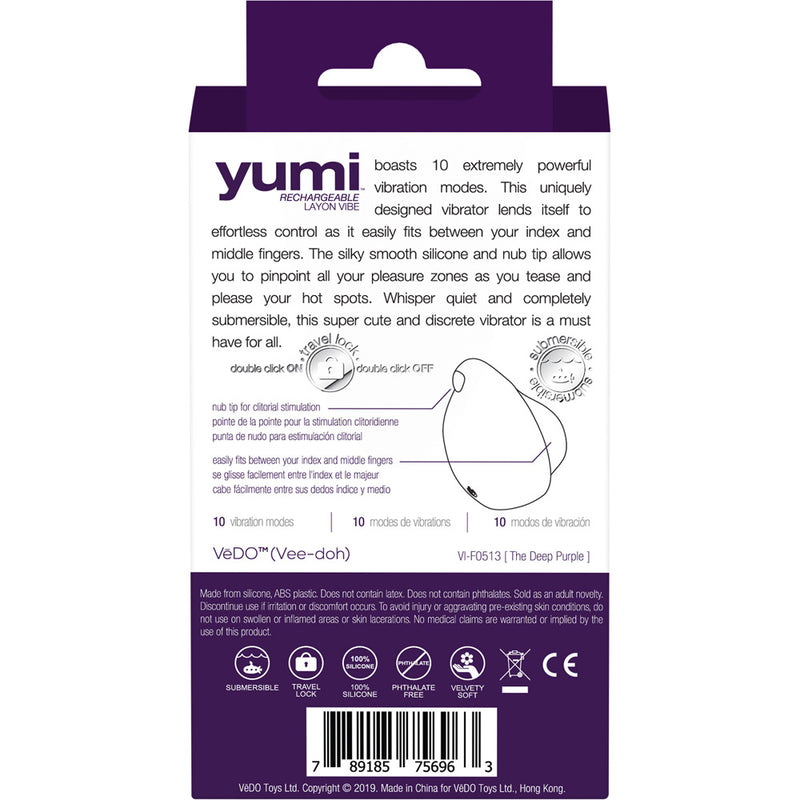 Yumi Rechargeable Finger Vibe