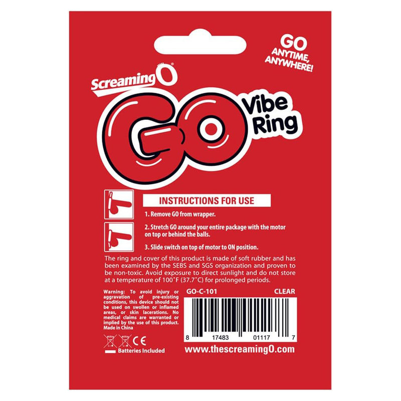 Screaming O Go Vibe Ring