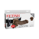Fetish Fantasy Series Vibrating Hollow Strap-On with Balls