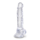 King Cock Clear Cock With Balls