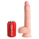 King Cock Plus Triple Density Fat Cock With Balls