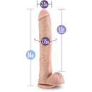 Au Naturel Daddy Sensa Feel Dual Density Dildo