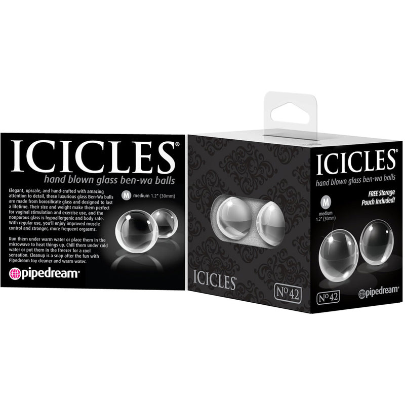 Icicles No.42 Medium Glass Ben-Wa Balls