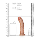 Curved Realistic Dildo Without Balls With Suction Cup