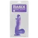 Basix Rubber Works Dong with Suction Cup