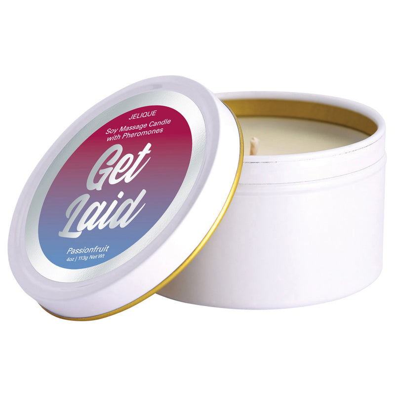 Massage Candle With Pheromones Get Laid Passion Fruit