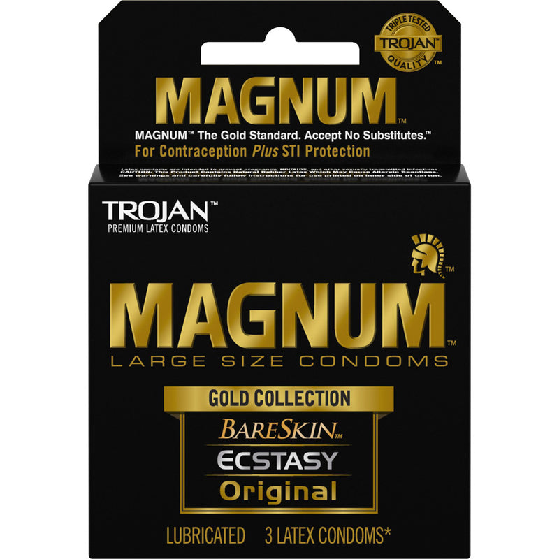 Trojan Magnum Gold Collection Condoms