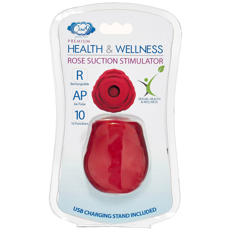 Cloud 9 Health & Wellness Rose Suction Stimulator