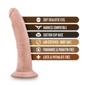 Dr. Skin Cock With Suction Cup