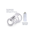 Fantasy X-tensions Vibrating Cock Cage Clear