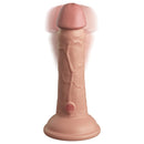 King Cock Elite Dual Density Vibe Silicone Cock