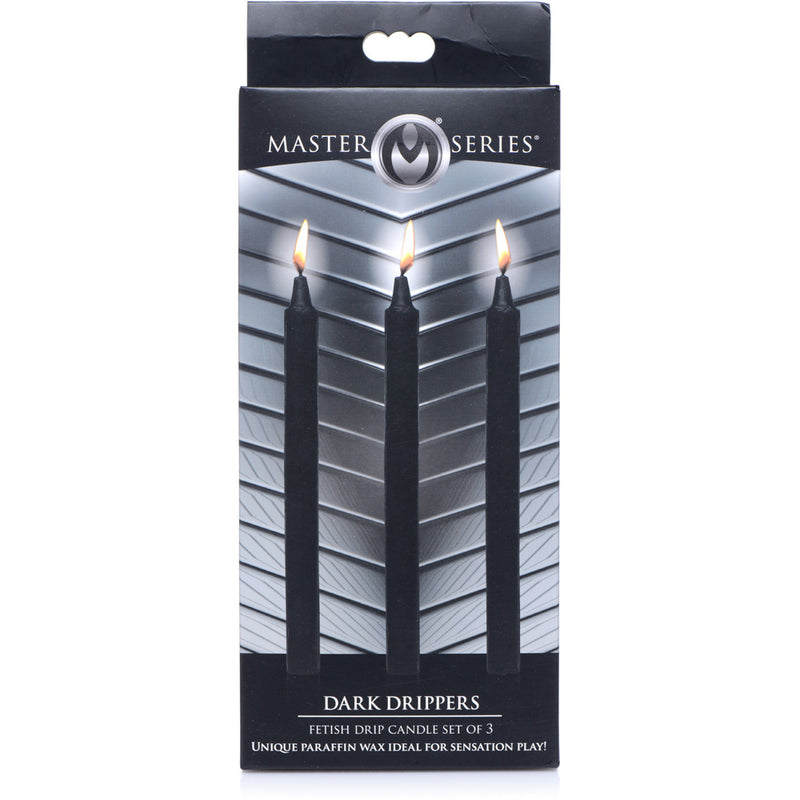 Master Series Dark Drippers Fetish Drip Candles Set Of 3