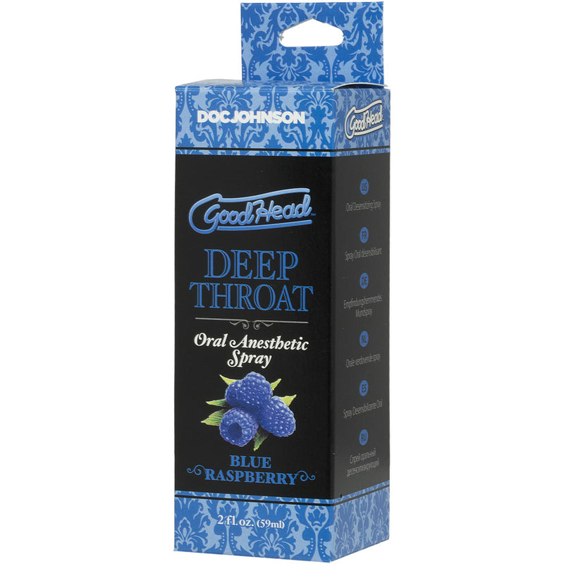 Goodhead Deep Throat Spray Blue Raspberry