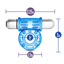 Stay Hard 10 Function Vibrating Bull Ring