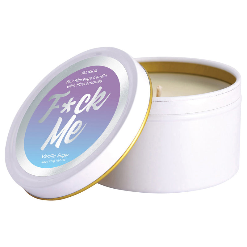 Massage Candle With Pheromones F*ck Me Vanilla Sugar