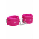 Ouch! Plush Leather Hand Cuffs