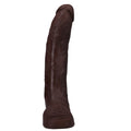 Signature Cocks Dredd Ultraskyn Cock With Removable Vac-U-Lock Suction Cup Chocolate